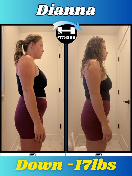 Dianna, i2 Fitness member — down 17 pounds