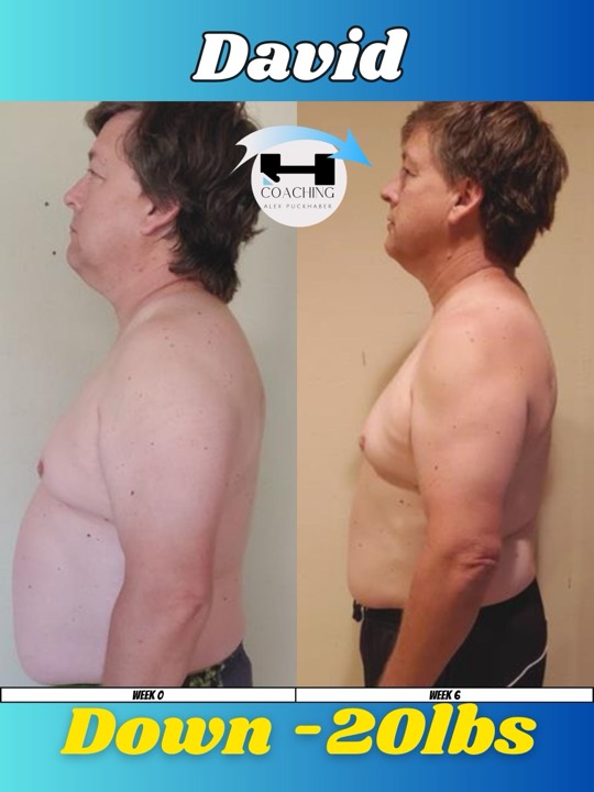 David, i2 Fitness member — down 20 pounds