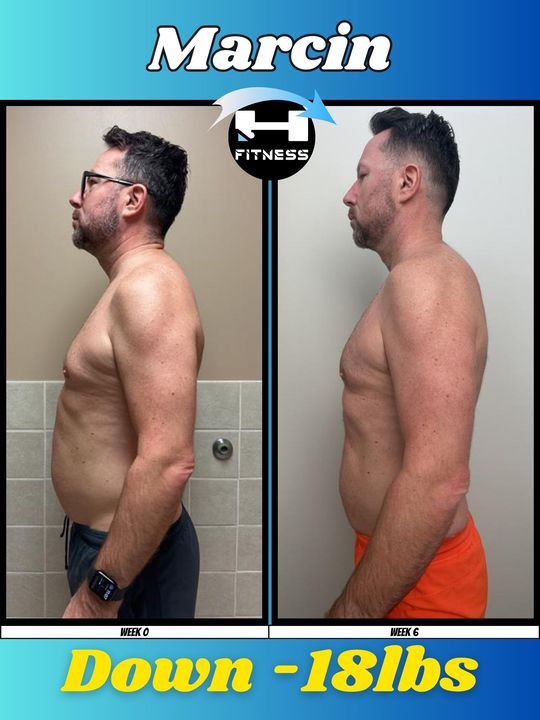 Marcin, i2 Fitness member — down 18 pounds