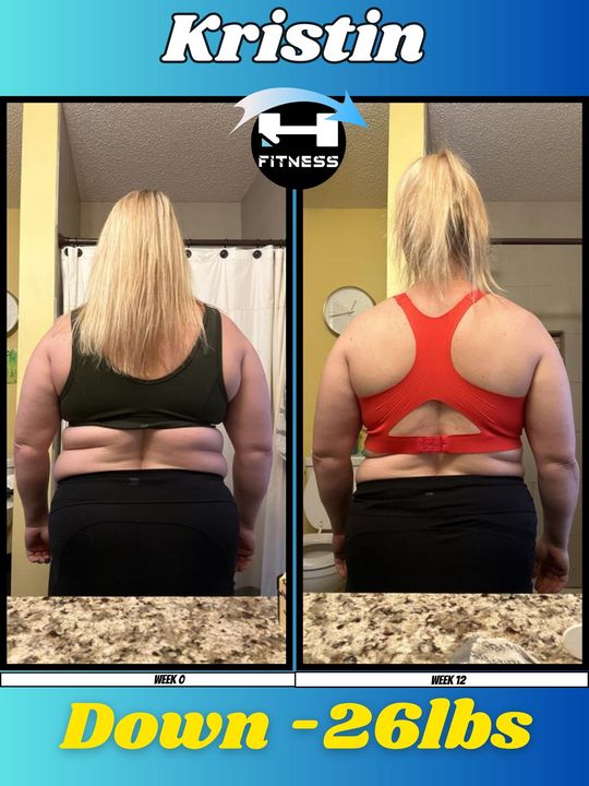 Kristin, i2 Fitness member — down 26 pounds