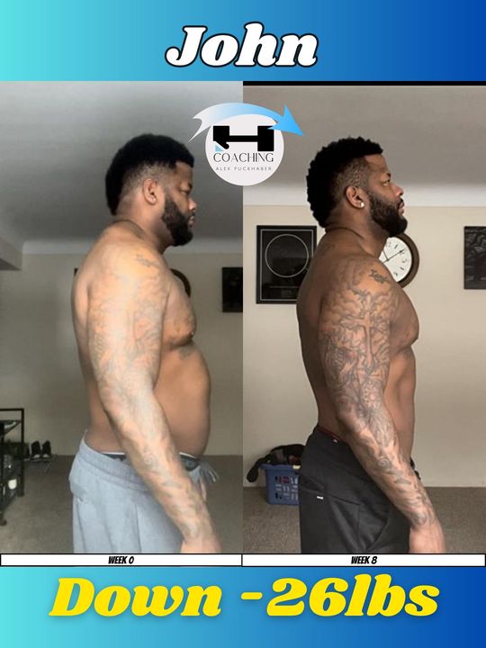 John, i2 Fitness member — down 26 pounds